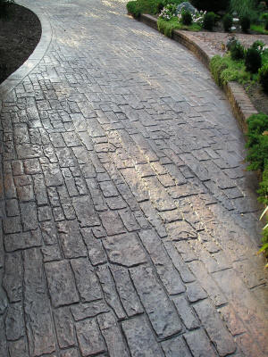 Random Cobblestone MATCRETE Decorative Concrete Products